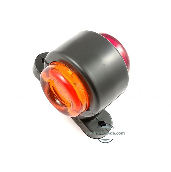 30 6 LED Seitenmarkierungs Rot Leuchte Lampe Anhänger LKW Anhänger 6 Seite 24V 