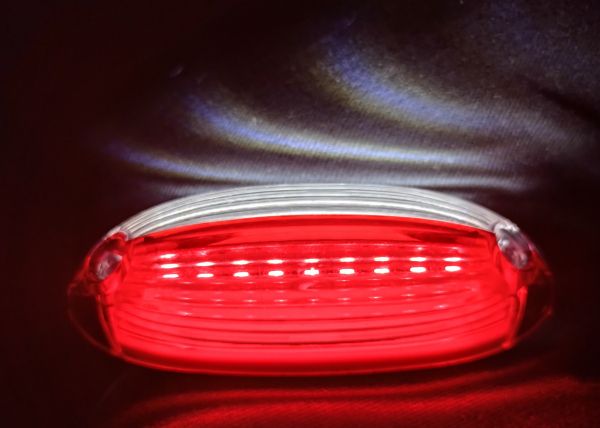 18 LED Positionsleuchten Lampe LKW Anhänger Rot Weiß 12v 24v