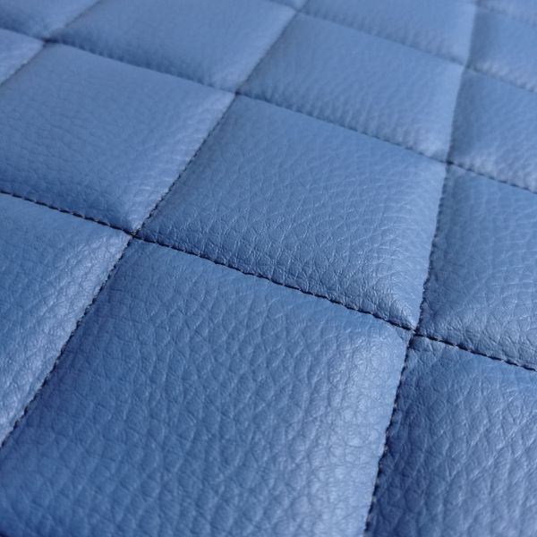 AutoCommerse Armaturenbrett-Abdeckung aus PU-Leder für Renault T-Serie LHD blau 