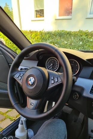 Lenkrad Abdeckung Für BMW E60 E63 E64 M5 M6 Öko-Leder Zum Nähen