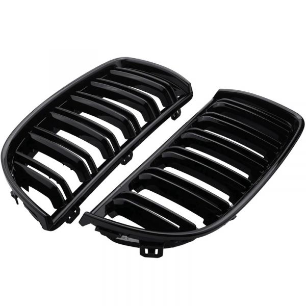 Front Grills for BMW E90 E91 Facelift 08-11 Kidney Gloss Black