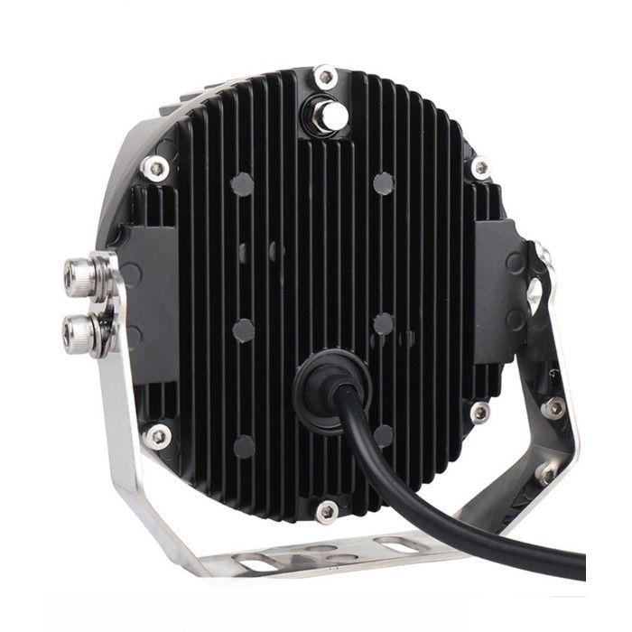 2 Phares De Travail LED 26W - 3600lm, IP68, 12‑24V - Pour Camions, Tracteurs, Engins De Chantier - Montage 180° Réglable