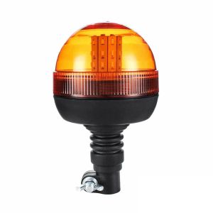 40 LED Luces Lampara Estroboscópico Diametro 126mm Orange Strobe 40W 12V 24V E9