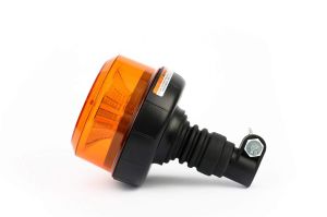 12 Led Warning Light Beacon Flashing Strobe Orange Diameter 110mm 12V 24V E9