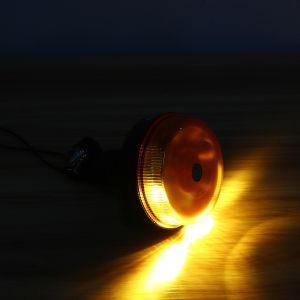 12 Led Warning Light Beacon Flashing Strobe Orange Diameter 110mm 12V 24V E9 ,4 flashing modes