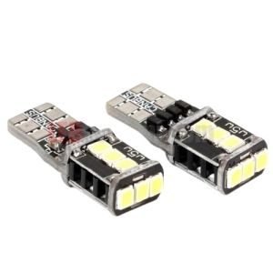 2 x 9 LED T10 W5W  BULB 12V 24V Canbus Error Free Weiß Scheinwerfer Lampe Autolichter Glühbirnen 