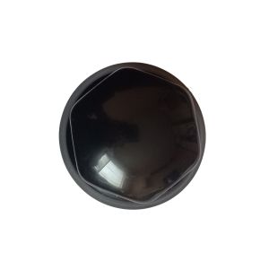 32mm Largo Tuerca de Rueda Tapas del Perno de llanta Plástico ABS Negro 