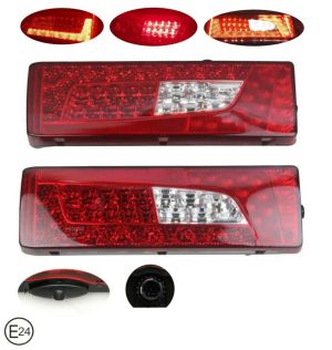 2 x LED Bakljus Baklampa lastebil för Scania L,P,G,R,S,CP,CG,CR,CT 2017+ 24V