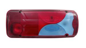 2 x Back Light Rear Truck Reverse Trailer Blue Red Lmap for Mercedes,Man,Scania,VW with Socket