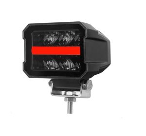 LED Arbetsbelysning 12V 24V 25W 2200lm för SUV 4x4 Traktor Bil Combo Spot/Flood Ljus Vit/Röd/Gul