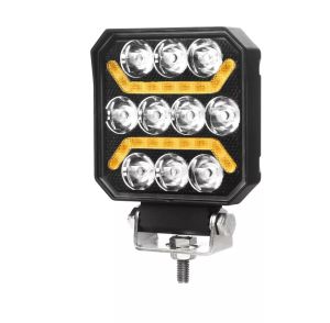 LED Arbeitsscheinwerfer DRL 12V 24V 15W 1500lm Spot Beam Leuchten Lampe Weiß/Orange