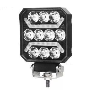 LED Ekstralys DRL Lampa 12V 24V 15W 1500lm til SUV 4x4 Bil Traktor Spot Beam Lys Hvit