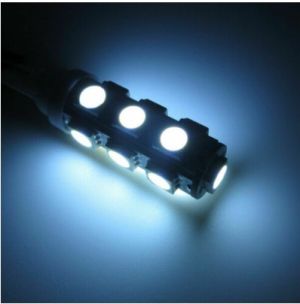 13 SMD LED 5050 T10 W5W 12V Canbus Error Free Blanco Rojo Verde Amarillo Azul Luces Bombillas Coche Luz Piloto Traseras 