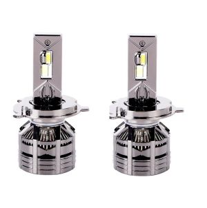 2 x LED H4 Luces Bombillas Luz Lampara de Automóviles Camiones Coche Hi/Low Beam 80W 12000lm 6500K 12V 24V