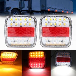 2 x Tail truck light  ,trailer lights,brake light left right 26 Led 12v