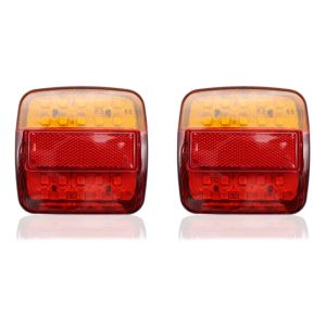 2 x 26 LED Heckleuchten Rückleuchten für LKW und Anhänger 12v