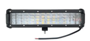 48 LED BAR 31cm 108W SPOT 4 ROW med Lins Arbetsbelysning Lampa 10-30v Ljus Bil  SUV 