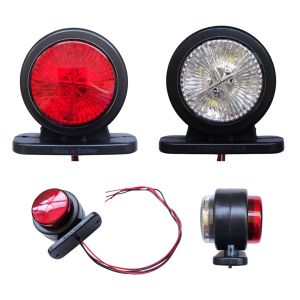 2 x 8 LED 12V 24V Remorca Camioane Galben lampă de gabarit Lumini