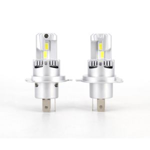 2 x LED E4P H4 12V 50W 15000lm Lumini Lampa Faruri Becuri Auto Camoin Moto Hi/Low Beam 6500K 