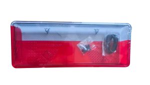2 x Rückleuchtenglas Rücklichtglas Lichtscheibe für Anhänger Schmitz,Europoint III,Europoint 3,Aspöck,Schwarzmüller