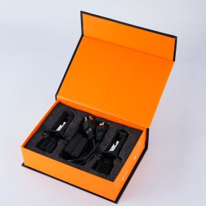 2 x LED Y10 H4 200% 50W 6400LM 6000K 360° Canbus cu Lentila Lumini Lampa Faruri Becuri Auto Camoin Moto Hi/Low Beam 12V 24V