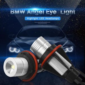 2 x marqueur LED Angel Eyes 5W Blanc pour BMW E39 E53 E60 E61 E63 E64 E65 E66 E83 E87