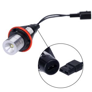 2 x marqueur LED Angel Eyes 5W Blanc pour BMW E39 E53 E60 E61 E63 E64 E65 E66 E83 E87