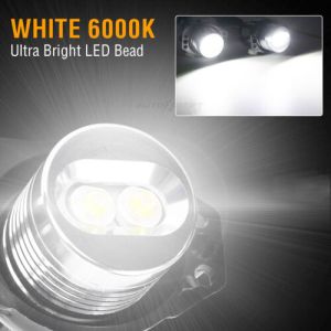 2 x BMW E90 E91 LED Angel Eyes Marker 12W Weiß Scheinwerfer Canbus Fehlerfrei