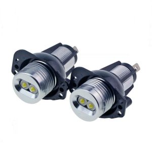 2 x BMW E90 E91 LED Angel Eyes Marker 12W Weiß Scheinwerfer Canbus Fehlerfrei