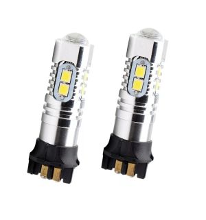 2 x LED Blanc Ampoules Feux Lampe Canbus 360° PW24W / PWY24W – 2323 SMD 12V/24V 6000K Voiture