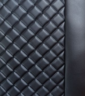 Couvre Housses de Siege pour MAN TGX 2015-2021 Camions Noir Cuir LHD