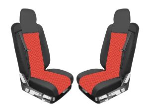 Huse Scaune pentru RENAULT T 2015-2021 Camioane Negru Rosu Piele 