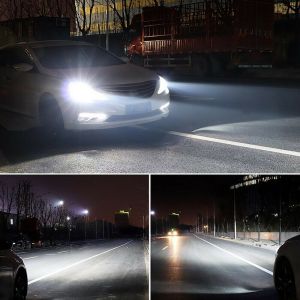2 x H7 12V 50W 12000lm Mono LED +300% Scheinwerfer Lampen Autolichter Fahrzeug Canbus Fehlerfrei Hi/Low Beam LKW PKW 3570 Chip Led