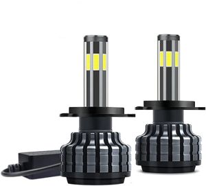 2 x COB LED H4 12V 80W 16000lm 360° 6000K Canbus fără Eroare Lumini Lampa Faruri Becuri Auto Camoin Moto Hi/Low Beam 12V 24V Hi/Low Beam