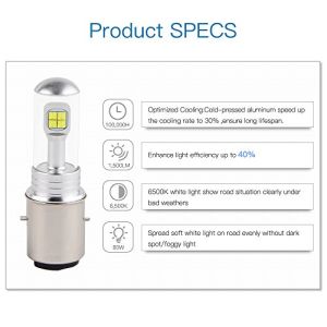 2 x H7 12V-24V 360° 6000K Lumini Lampa Faruri Becuri Auto Camoin Moto 12V 24V