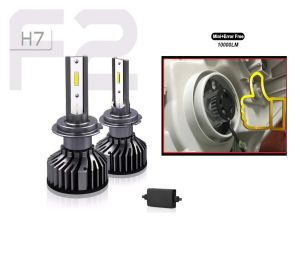 2 x LED F2 H7 12v/24V 72W 10000LM Headlights Bulbs Lamp Car Truck Lorry Lights Vehicle 