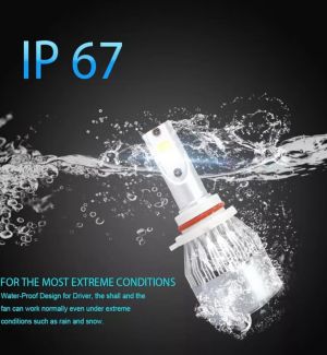 2 x COB LED H7 12V 7600LM 72W Headlights Bulbs Lamp Car Truck Lorry Lights Vehicle Hi/Low Beam