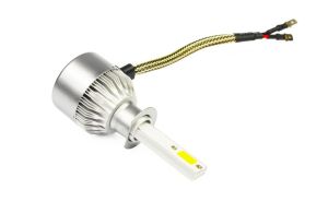 2 x COB LED H1 12V 7600LM 72W Scheinwerfer Lampen Autolichter Fahrzeug Canbus Fehlerfrei LKW PKW Abblend/Fernlicht