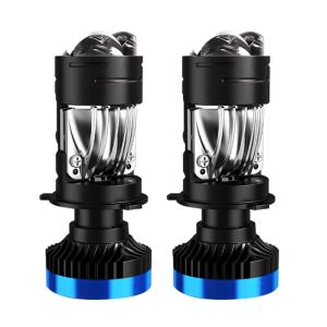 2 x Mini Bi LED H4 12V 24V 160W 30000lm 360° 6000K Canbus fără Eroare Lumini Lampa Faruri Becuri Auto Camoin Moto  Faza lungă/Faza scurtă
