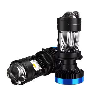 2 x Mini Bi LED H4 12V 24V 160W 30000lm 360° 6000K Canbus fără Eroare Lumini Lampa Faruri Becuri Auto Camoin Moto  Faza lungă/Faza scurtă