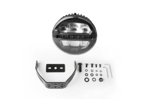 LED Rund Ekstralys Ø228mm 12V/24V, 175W, 11000 lm Hvit/Gul DRL Arbeidslys Lysbar 4 Moduser Advarsellys Blinklys Rav Strobe E-mark, IP67/69K