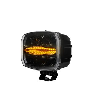 LED 12V/24V, 175W, 11000 lm White/Orange DRL Lamp Flash Warning Safety Strobe Auto SUV E-mark, IP67/69K