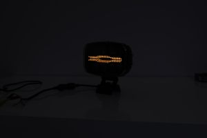 LED 12V/24V, 175W, 11000 lm White/Orange DRL Lamp Flash Warning Safety Strobe Auto SUV E-mark, IP67/69K