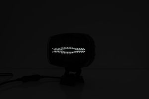 LED 12V/24V, 175W, 11000 lm White/Orange DRL Lamp Flash Warning Safety Strobe Auto SUV E-mark, IP67/69K