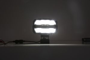 LED 12V/24V, 175W, 11000 lm White/Orange DRL Lamp Flash Warning Safety Strobe Auto SUV E-mark, IP67/69K