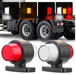 2 x Led 92mm Position Lights Clearance Lamp Marker Indicator Truck Trailer Lorry 12V 24V