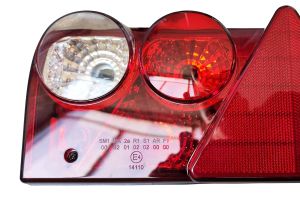 Stanga Lumina Spate Camion Remorca Schmitz Europoint 2,Eutopint II, Cargo Aspöck E4 24v 25-6010-511,25-6011-511,098215120,127552079  cu Priza   