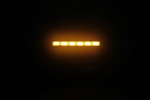 LED BAR halógeno combinado / Luz de trabajo con DRL blanco y luz estroboscópica de emergencia con 4 modos, IP65/67K, 12–24V