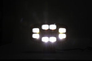 LED Work lights 12V 24V Lamp Light DRL Position White/Orange 