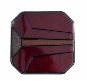 2 x LED Dynamic Bakljus Baklampa Tilhenger lastebil 12v 24v